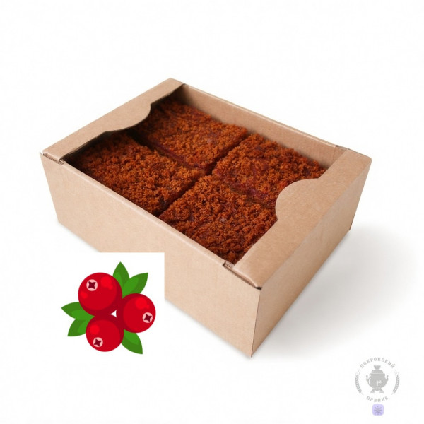 №3 Пряник 1кг с фруктовой начинкой Брусника в Архангельске