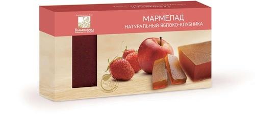  Мармелад пластовый 210г Яблоко-Клубника в Архангельске
